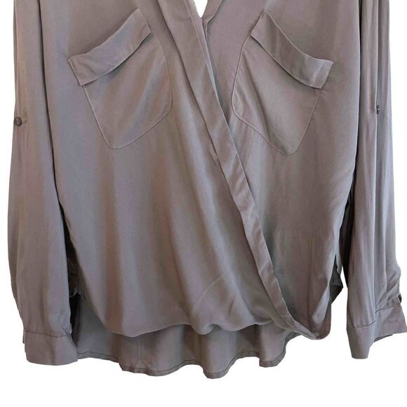 Olive & Oak Wrap Top NWT - Picture 3 of 6